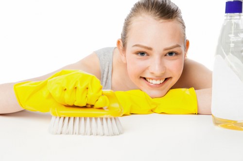 Curtain care service for a commercial property in Dulwich