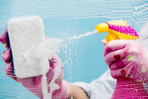 Professional sofa pre-treatment and deep cleaning process
