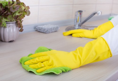 Careful floor cleaning for stone or tile in Dulwich property