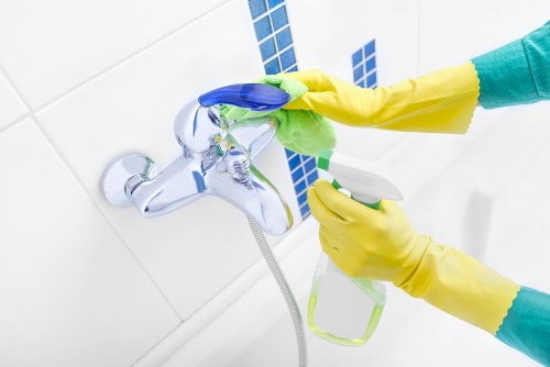 Detailed bathroom deep clean in Dulwich property